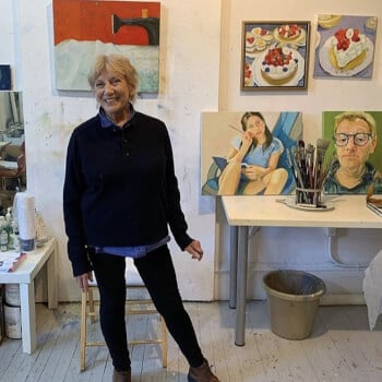 Norma Greenwood, painting teacher